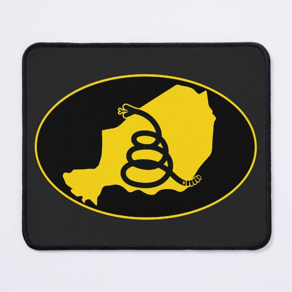 Item preview, NIGER - Freedom Is The Superpower - Modern Gadsden Snake Flag - Dont Tread On Me design designed and sold by pelagio.