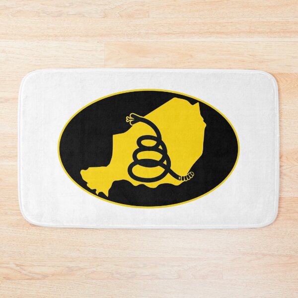 Item preview, NIGER - Freedom Is The Superpower - Modern Gadsden Snake Flag - Dont Tread On Me design designed and sold by pelagio.