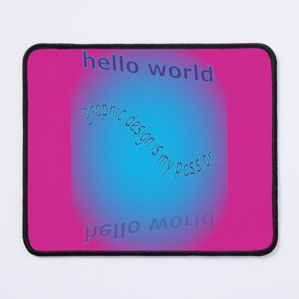Item preview, Hello World Graphic Design designed and sold by GlimmerFish.