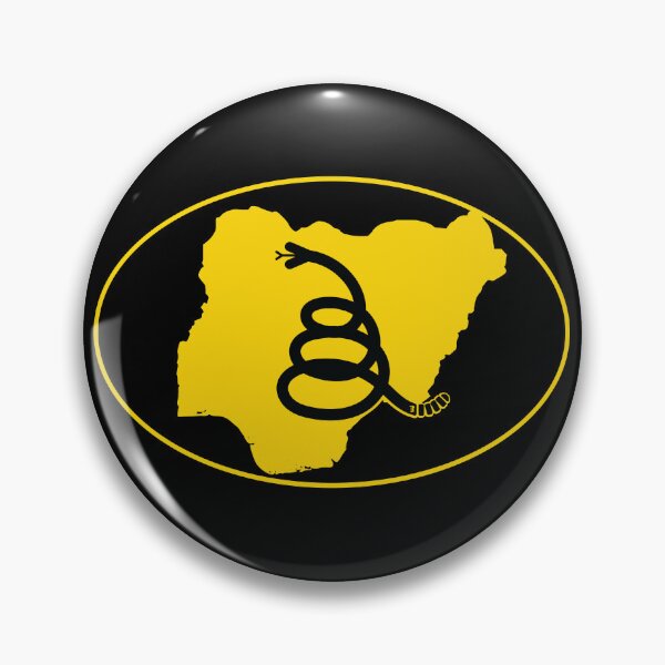 Item preview, NIGERIA - Freedom Is The Superpower - Modern Gadsden Snake Flag - Dont Tread On Me design designed and sold by pelagio.