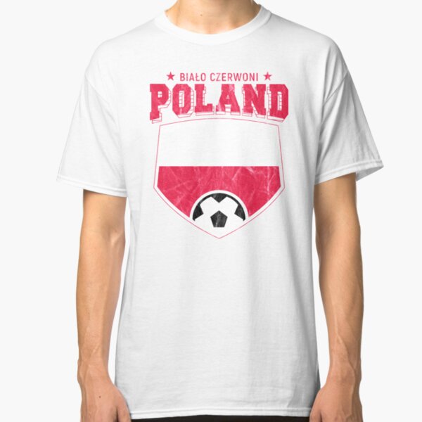 T-shirt Polska Poland World Cup European Championship Polish Eagle Football Fans 