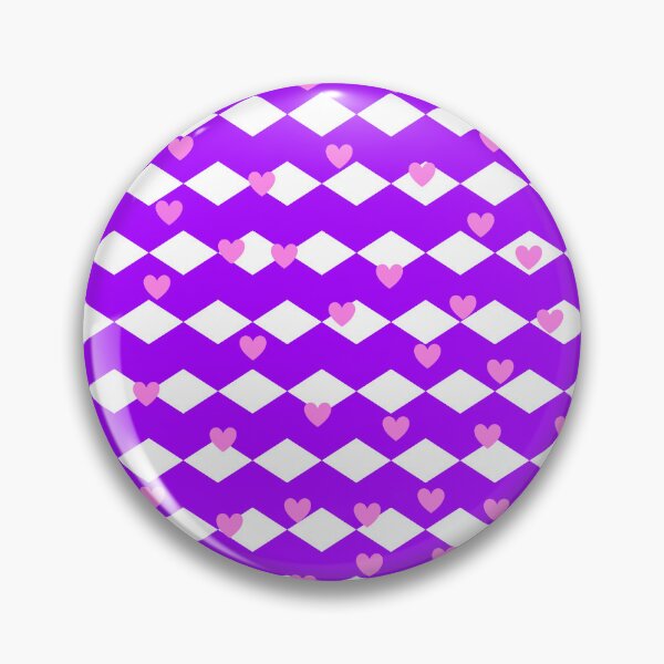Item preview, A purple and white pattern of hearts designed and sold by PWDigitalArt.