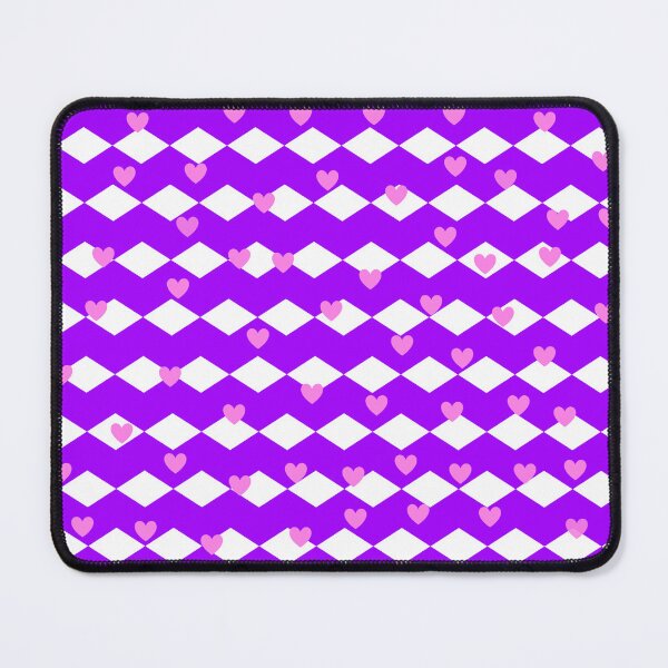Item preview, A purple and white pattern of hearts designed and sold by PWDigitalArt.