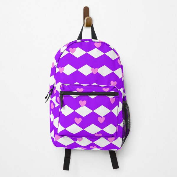 Item preview, A purple and white pattern of hearts designed and sold by PWDigitalArt.