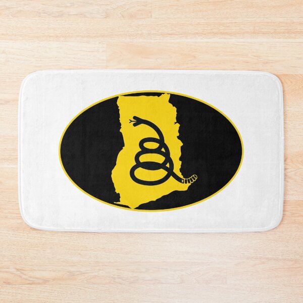 Item preview, GHANA - Freedom Is The Superpower - Modern Gadsden Snake Flag - Dont Tread On Me design designed and sold by pelagio.