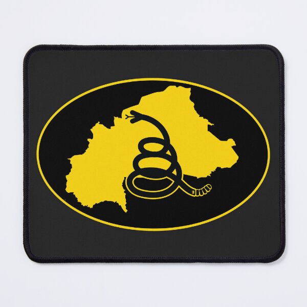 Item preview, BURKINA FASO - Freedom Is The Superpower - Modern Gadsden Snake Flag - Dont Tread On Me design designed and sold by pelagio.