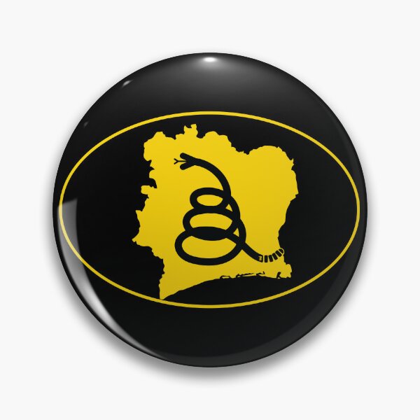 Item preview, Ivory Coast - Côte d'Ivoire   Freedom Is The Superpower - Modern Gadsden Snake Flag - Dont Tread On Me design designed and sold by pelagio.