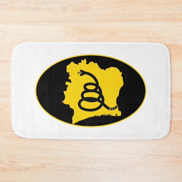 Item preview, Ivory Coast - Côte d'Ivoire   Freedom Is The Superpower - Modern Gadsden Snake Flag - Dont Tread On Me design designed and sold by pelagio.