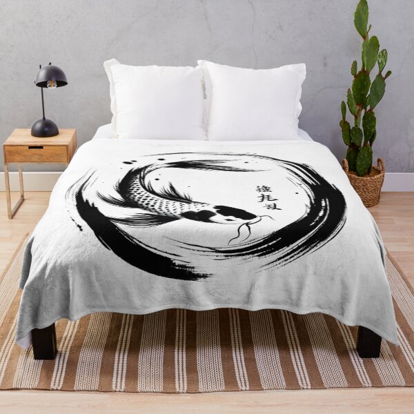Item preview, Zen Enso Circle and koi fish designed and sold by goodday Japan.