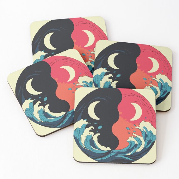 Item preview, Yin Yang Moons - Harmony & Balance designed and sold by TuncGK.