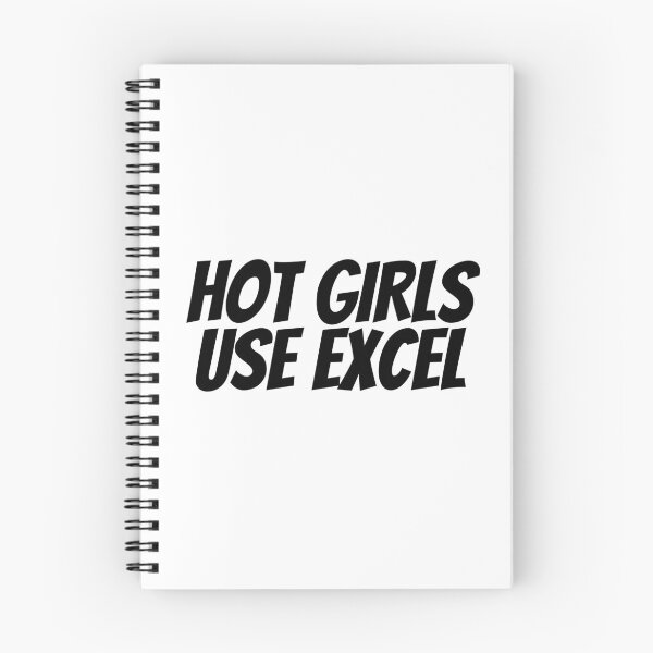Item preview, Hot Girls Use Excel  designed and sold by CharmStudio.