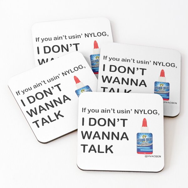 Item preview, HVAC nylog meme designed and sold by hvacben.