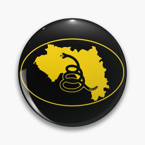 Item preview, GUINEA - Freedom Is The Superpower - Modern Gadsden Snake Flag - Dont Tread On Me design designed and sold by pelagio.