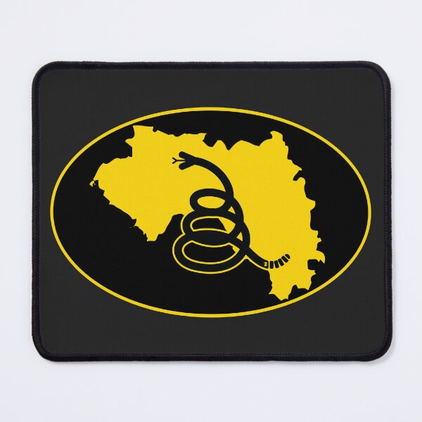 Item preview, GUINEA - Freedom Is The Superpower - Modern Gadsden Snake Flag - Dont Tread On Me design designed and sold by pelagio.