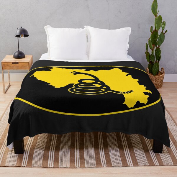 Item preview, GUINEA - Freedom Is The Superpower - Modern Gadsden Snake Flag - Dont Tread On Me design designed and sold by pelagio.