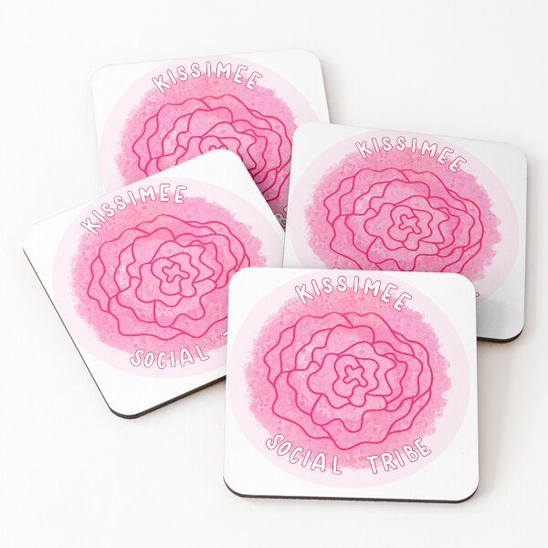 Item preview, Kissimee Social Tribe Round Carnation Desgin designed and sold by Emily Rowell.