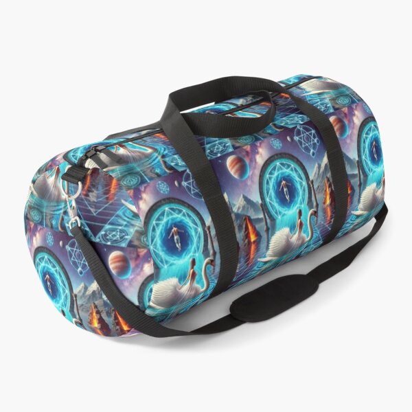 Item preview, "Portal of Infinite Realms – The Cosmic Swan's Journey" designed and sold by Meta2Physical.