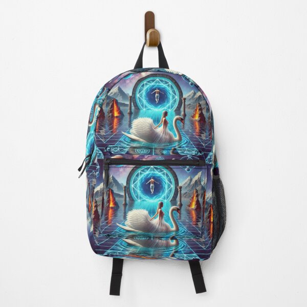 Item preview, "Portal of Infinite Realms – The Cosmic Swan's Journey" designed and sold by Meta2Physical.