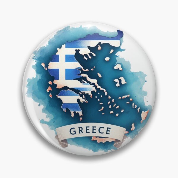 Item preview, Greece Flag designed and sold by clintang.