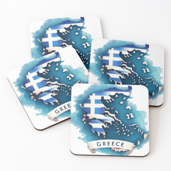 Item preview, Greece Flag designed and sold by clintang.