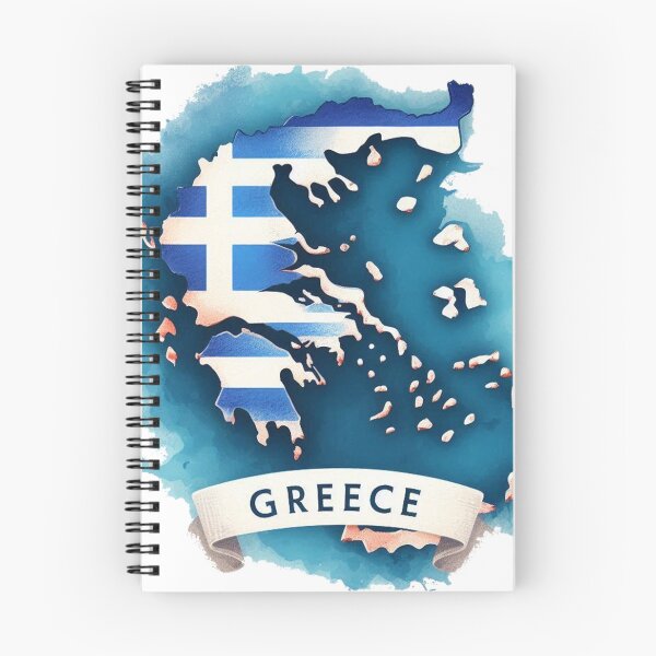 Item preview, Greece Flag designed and sold by clintang.