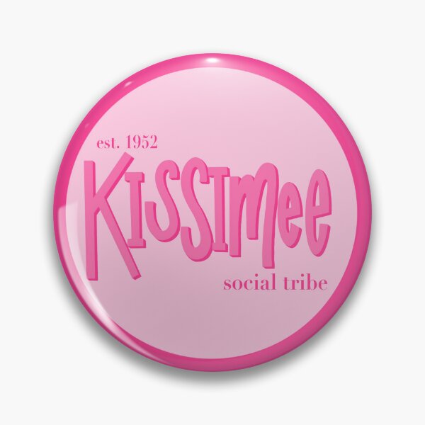 Item preview, Kissimee Social Tribe Pink Nametag Design designed and sold by Emily Rowell.