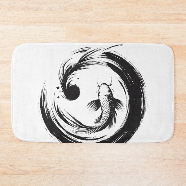 Item preview, Zen Enso Circle and koi fish Yin Yang designed and sold by goodday Japan.