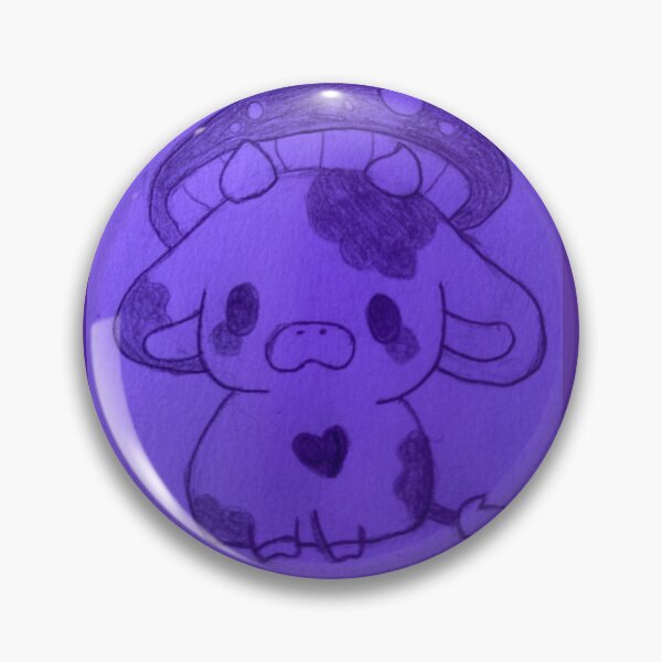 Item preview, Cute Cow with Mushroom Hat designed and sold by fashionCici303.