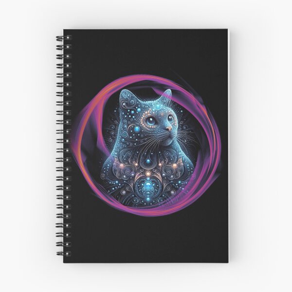 Item preview, Fractal Blue Cat designed and sold by Vast-Designs.