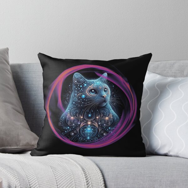 Item preview, Fractal Blue Cat designed and sold by Vast-Designs.