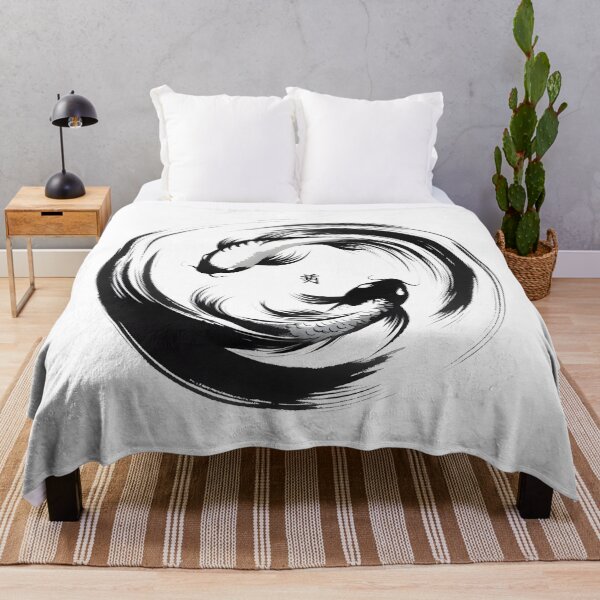 Item preview, Zen Enso Circle and koi fish Yin Yang designed and sold by goodday Japan.
