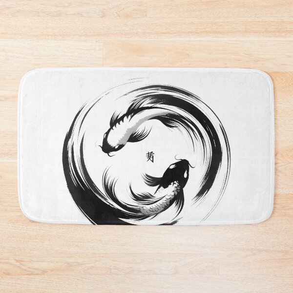 Item preview, Zen Enso Circle and koi fish Yin Yang designed and sold by goodday Japan.