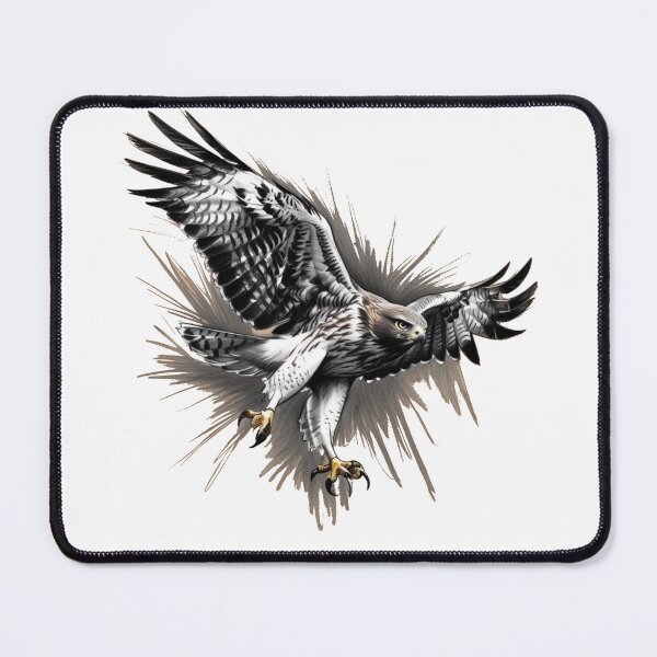 Item preview, A large eagle is flying in the air with its wings spread wide designed and sold by PWDigitalArt.