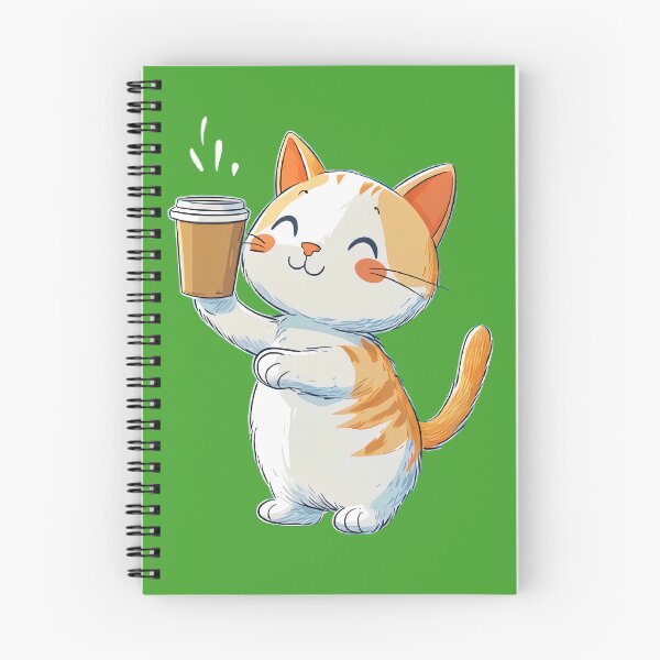 Item preview, Tabby cat coffee time designed and sold by Brendon987.