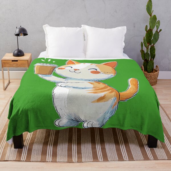 Item preview, Tabby cat coffee time designed and sold by Brendon987.