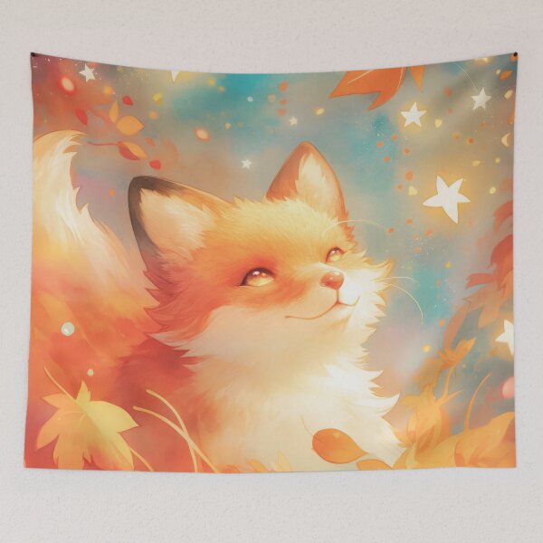 Item preview, Fox Enchanted Autumn designed and sold by AshiraCreations.