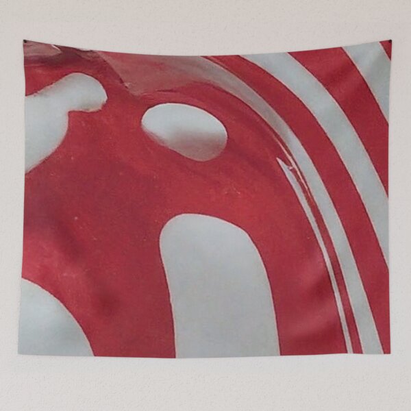 Item preview, Red and White: Crimson and Cream Cascade designed and sold by jglobal360.