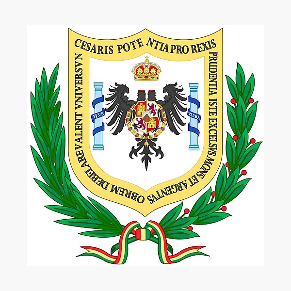 El Alto Bolivia coat of arms design Art Print by Rocky2018