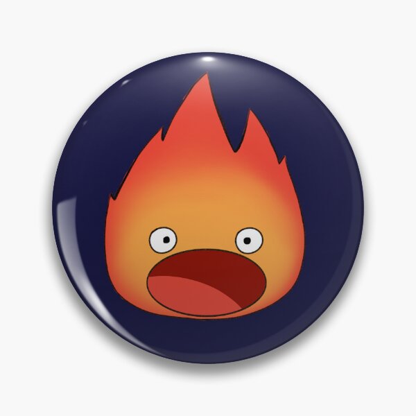 Item preview, Howl's Moving Castle Calcifer designed and sold by Jubas312.