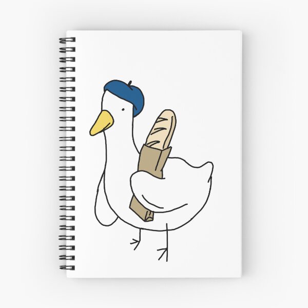 Item preview, Duck with baguette  designed and sold by JDesigns101.