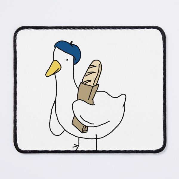 Item preview, Duck with baguette  designed and sold by JDesigns101.