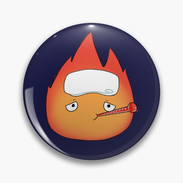 Item preview, Howl's Moving Castle Calcifer designed and sold by Jubas312.