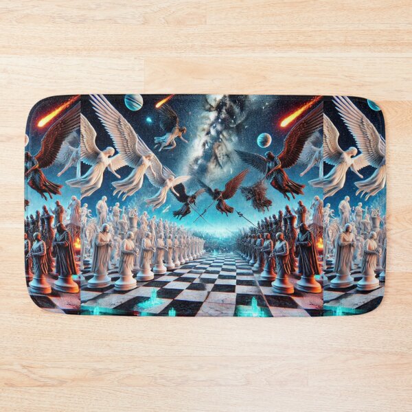 Item preview, "Battle of the Angels – The Cosmic Chess War" designed and sold by Meta2Physical.