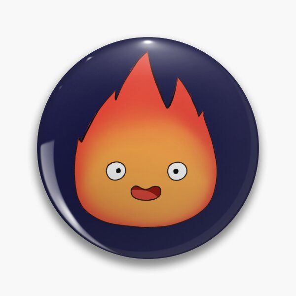 Item preview, Howl's Moving Castle Calcifer designed and sold by Jubas312.