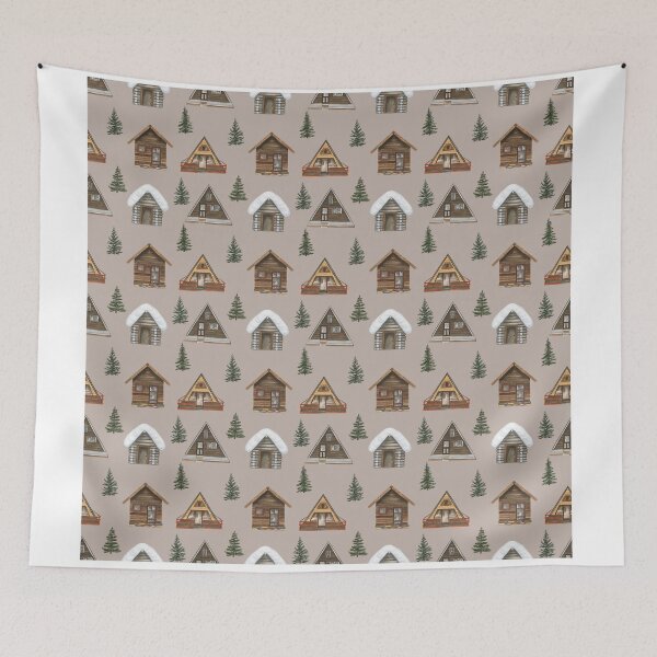 Item preview, Christmas house with tree  designed and sold by Anisha  Vaz.