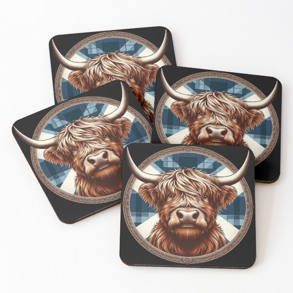 Item preview, Scottish Hairy Highland Cow designed and sold by Azrora.