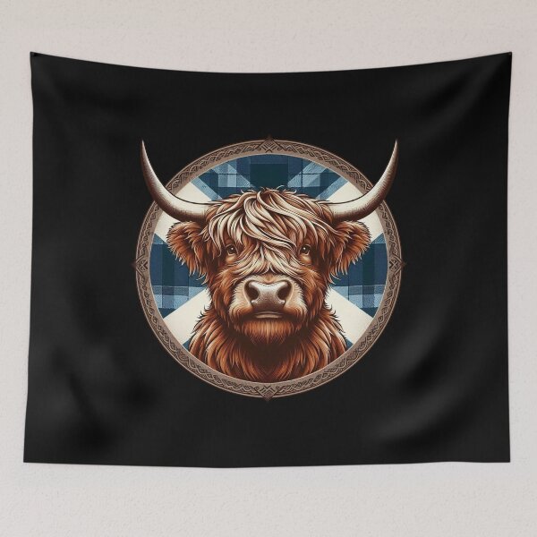 Item preview, Scottish Hairy Highland Cow designed and sold by Azrora.