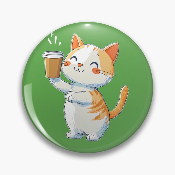 Item preview, Tabby cat coffee time designed and sold by Brendon987.