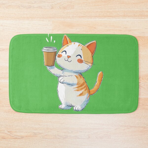 Item preview, Tabby cat coffee time designed and sold by Brendon987.
