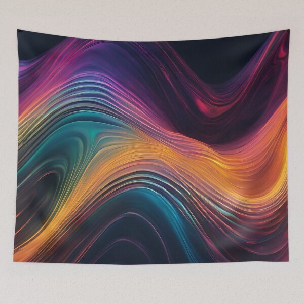 Item preview, Shimmering, Fluid Waves Holographic designed and sold by Have Mercy.
